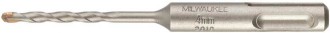 Бур SDS-PLUS D 4х50х110 мм CONTRACTOR 2C MILWAUKEE 4932471210