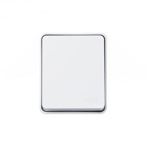 ATLASDESIGN PROFI IP54 О/У 1-клавишный ВЫКЛЮЧАТЕЛЬ, сх.1, 10АХ, БЕЛЫЙ