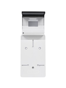 Панель для уст.счет-ка ПУ1/2-6 1-фазн. с боксом для автоматов модульных серий (6мод) с прозр крышкой (149х420х30мм)ИЭК