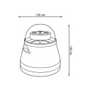 Светильник MOOD 4W 220-240V белый со сменной проекцией с кабелем электропитания и выключателем LED 1/50