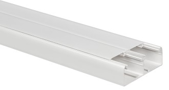 DLP Кабель-канал парапетный 150х50мм с крышкой шириной 65мм белый