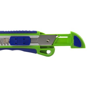 Нож технический, 3 сегментированных лезвия, 18 мм, G-Tec, General