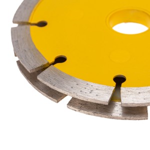 Диск алмазный двойной, сегментный, 125х22,2мм, сухая резка KRANZ