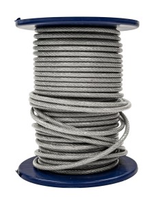 DIN 3055 Трос сталь в ПВХ SWR M 6 PVC М 8 (100м)