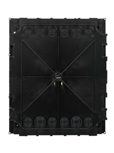 PRIME Корпус пластиковый ЩРВ-П-24 модуля встраиваемый черный IP41 IEK