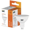 Лампа светодиодная LED MR16 410lm 3000K GU5 IEK