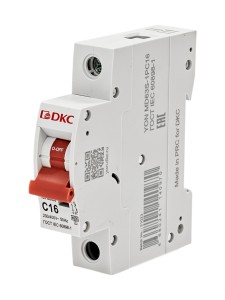 YON max типа MD63S, 4,5кА, 1 полюс, хар-ка C, DKC