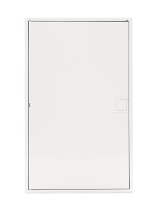 N36-ALFA W IT, Щит навесной мультимедийный, 3 ряда, белая дверца, IP40