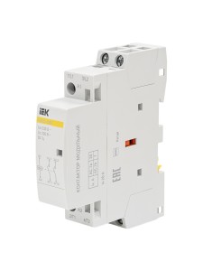 Контактор модульный КМ20-20М AC IEK