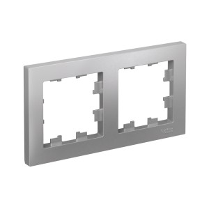 ATLASDESIGN 2-постовая РАМКА, универсальная, АЛЮМИНИЙ