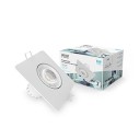 Светильник Gauss Downlight квадрат 6W 520lm 4000K 100-265V IP20 монтаж Ø65 90*56мм белый LED 1/40