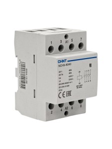 Контактор модульный NCH8-40/40 40A 4НО АС220/230В, 50Гц (R)
