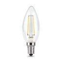 Лампа Gauss Filament Свеча 9W 680lm 2700К Е14 LED