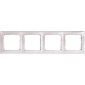 VALENA DIY Рамка 4-местная жемчужный