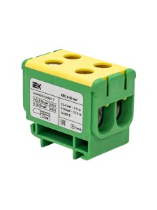 Клемма вводная силовая КВС 6-50 кв.мм. 2-рядная PE IEK