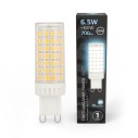 Лампа Gauss G9 AC185-265V 6,5W 950lm 4100K керамика LED 1/10/200