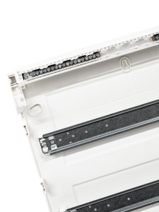 Щит открытой установки 72 места, винтовые клеммы, (647х390х99), IP-40 // Hager - Golf (Прозрачная матовая дверь)