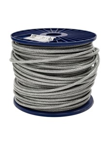 DIN 3055 Трос сталь в ПВХ SWR M 5 PVC М 6 (100м)
