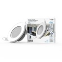 Светильник Gauss Glass круг 6W 490lm 4000K 185-265V IP20 монт Ø80 100*36 с дек стеклом LED 1/10/40