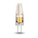 Лампа Gauss G4 12V 2W 190lm 3000K силикон LED 1/10/200