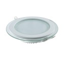 Светильник Gauss Glass круг 18W 1480lm 4000K 185-265V IP20 монт Ø170 200*36 с дек стеклом LED 1/20