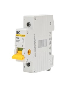 KARAT Выключатель нагрузки (мини-рубильник) ВН-32 1P 20А IEK