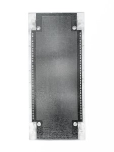 N48C IT, Щит навесной мультимедийный, 4 ряда, прозрач. дверца, IP40