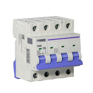 FMB-C 10kA 4P 16 х-ка C Автоматический выключатель
