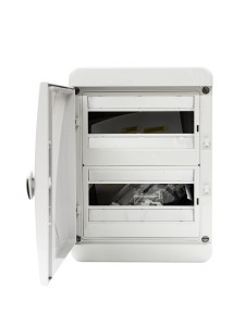 TEKFOR Корпус пластиковый КМПн-24 IP65 серая непрозрачная дверь IEK