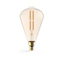 Лампа Gauss Filament ST164 6W 890lm 2700К Е27 golden straight LED