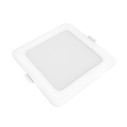 Светильник Gauss Elementary Downlight квадрат 10W 780lm 4000K 170-260V IP20 120*26 монтаж белый LED 1/100