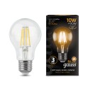 Лампа Gauss Filament А60 10W 930lm 2700К Е27 LED