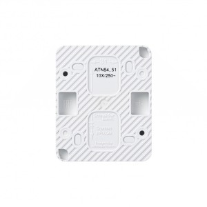 ATLASDESIGN PROFI IP54 О/У 2-клавишный ВЫКЛЮЧАТЕЛЬ, сх.5, 10АХ, БЕЛЫЙ