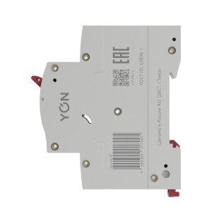 Модульный автоматический выключатель YON MB63, 3P, характеристика C, 16A, 4,5kA DKC