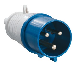 Вилка переносная ССИ-023 2P+PE 32А 200-250В IP44 IEK