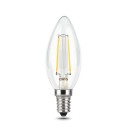 Лампа Gauss Filament Свеча 5W 450lm 4100К Е14 LED 1/10/50