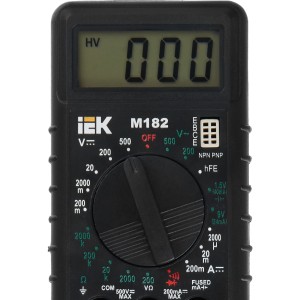 Мультиметр цифровой Compact M182 IEK