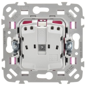 FLITE Выключатель 1-клавишный 10А ВС11-1-0-ФлПр пурпурный IEK