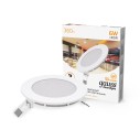 Светильник Gauss Slim круг 6W 360lm 3000K 180-265V IP20 монтаж Ø105 120*22 LED 1/20