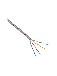 ITK Витая пара U/UTP кат.5E 4х2х24AWG solid PVC серый (305м) РФ/Т