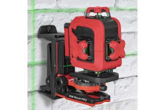 Нивелир лазерный Fliesen 4D (Зеленый / 30/60 м/ 4 луча / +-0.3 мм/м /Li-lon / Кейс), CONDTROL