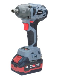 Аккумуляторный гайковерт бесщеточный импульсный E0081 ProfiPower MKDTW-18B (Li-ion-2шт, 4.0Ач, 330Нм, З/У, кейс)