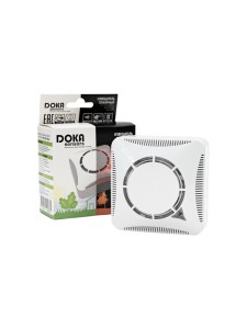 Извещатель пожарный дымовой автономный ИП 212-03К "ДОКА - а" с элементом питания 9В