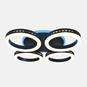 Светильник потолочный с/д General GSMCL-Smart62 85w Centurion-3 белый RGB (4кр) 85Вт 3000-6500К 5390Лм 260х95мм с пультом (1/4)