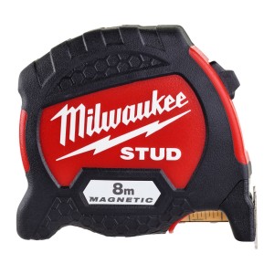 Рулетка 8 м STUD GEN II, MILWAUKEE