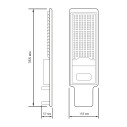 Светильник Уличный Gauss LED Avenue IP65 355*155*57 50W 5000lm 5000K 190-250V КСС Д 1/10