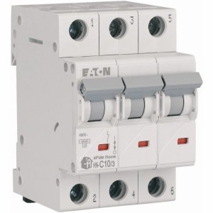 Авт. выключатель HN-C10/3, 3P, 10A, х-ка C, 6кА