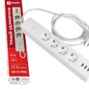 Умный удлинитель EKF Connect PRO Wi-Fi с USB