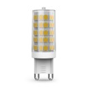 Лампа Gauss G9 AC185-265V 5W 430lm 2700K керамика LED 1/10/200