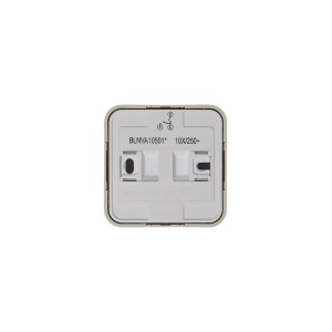 BLANCA О/У 2-клавишный ВЫКЛЮЧАТЕЛЬ (сх.5) ИЗОЛ.ПЛ., 10А, 250В, БЕЖЕВЫЙ